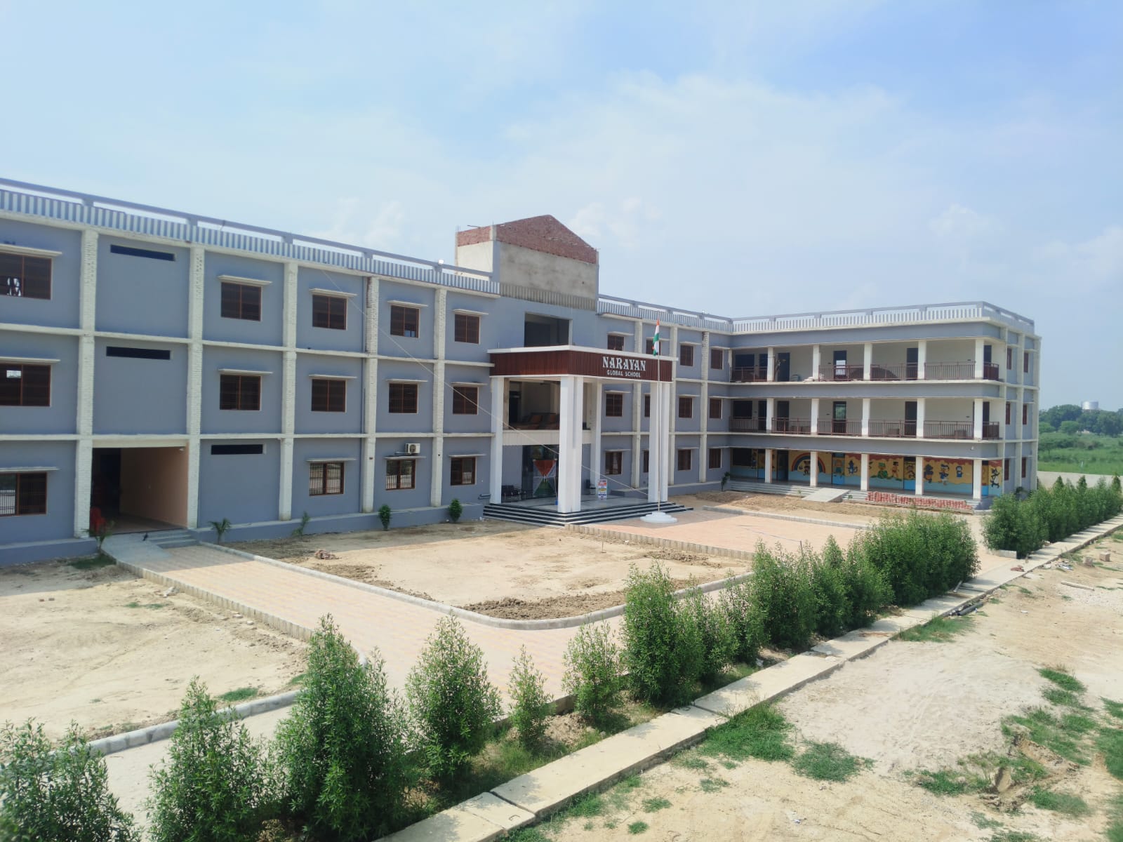 Students at Narayan Global School